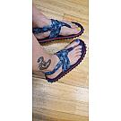 Women Flip Flops Gumbies Navy Slingback