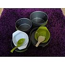Cooking set Pinguin Quadri Alu